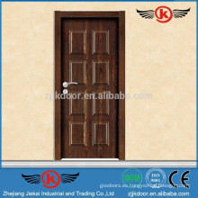JK-MW9015 marcos de puerta de madera de lujo de la melamina para la casa
